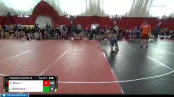 138 lbs Placement Matches (8 Team) - Lucas Osterhaus, CR Xavier vs Colin Brown, Oswego