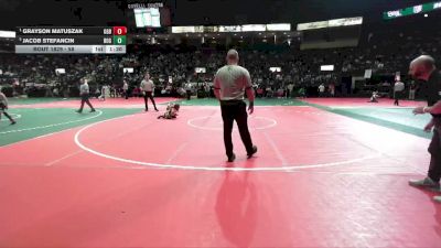 58 lbs Semifinal - Grayson Matuszak, GGBA vs Jacob Stefancin, ROGA