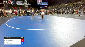 195 lbs Cons 64 #1 - Preston Echeverria, Oregon vs Gabriel Schumaker, Alaska