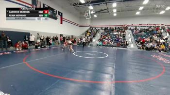 125 lbs Semifinal - Cadence Dearing, Shawnee Mission Northwest HS vs Alina Hopkins, Katy