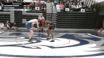 126 lbs 2nd Wrestleback (16 Team) - Wyatt Sissom, Coahulla Creek vs Zacchaeus Jackson, Appling County