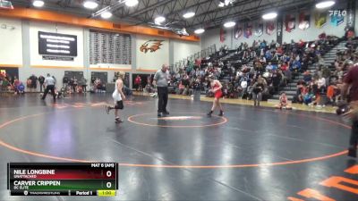 N-11 lbs Quarterfinal - Carver Crippen, DC Elite vs Nile Longbine, Unattached