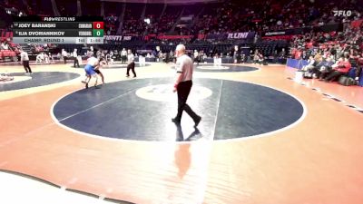 2A 165 lbs Champ. Round 1 - Ilia Dvoriannikov, Vernon Hills vs Joey Baranski, Chicago Heights (Marian)