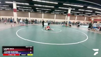 152 lbs Cons. Semi - Laurie Baca, Texas vs Jazmine Guevara, Carrollton Thunder Wrestling