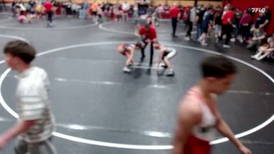 80 lbs Champ. Rd Of 16 - Cooper Hennefer, Declo Stingers vs Stetzen Peebles, Cougar Club Wrestling