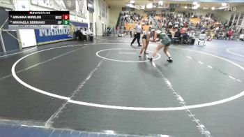 140 lbs Cons. Round 3 - Mikhaela Serrano, Poly/Long Beach vs Arianna Mireles, Montclair