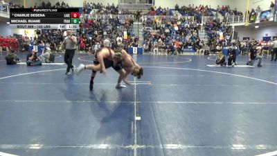 152 lbs R-16 - Charlie Desena, Lake Highland Prep-FL vs Michael Ruane, Franklin Regional