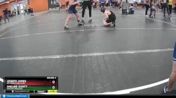 82 lbs Round 3 - Joseph Jones, Jet Wrestling Club vs Shelbie Gantt, Gaston Grizzlies