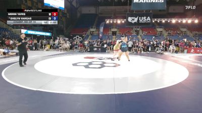 190 lbs Champ. Rd Of 16 - Merin Yates, WI vs Evelyn Vargas, CA