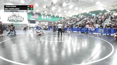 138 lbs Semifinal - Ryan Homan, Buena vs Eric Castellanos, Walnut