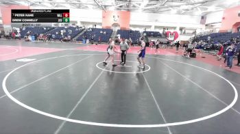 157 lbs Champ. Round 1 - Peter Kane, Williams College vs Drew Connelly, John Carroll