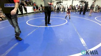 80 lbs Rr Rnd 3 - Josey Voss, Skiatook Youth Wrestling vs Jase Fowler, Runestone