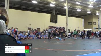 55 lbs Rr Rnd 5 - Marley Dixon, G PA West vs Saylor Harris, G MGW - Sugar & Spice