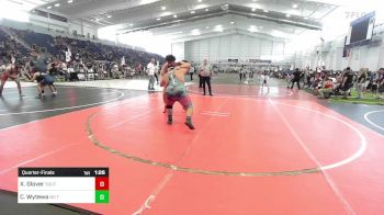 285 lbs Quarterfinal - Xavier Glover, South Reno WC vs Christopher Wytewa, No Team