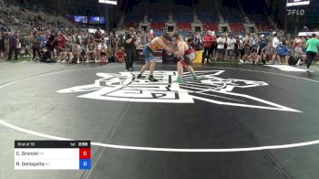 285 lbs Rnd Of 16 - Cameron Groncki, New York vs Rocco Dellagatta, New Jersey