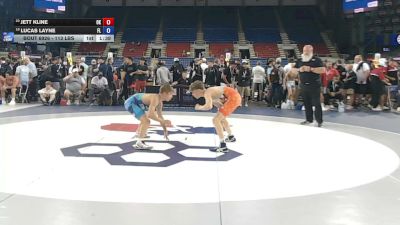 113 lbs Cons. Quarters - Jett Kline, Oklahoma vs Lucas Layne, Florida