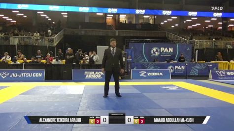 Maajid Abdullah Al-Kush vs Alexandre Teixeira Araujo 2026 Pan Jiu Jitsu IBJJF Championship