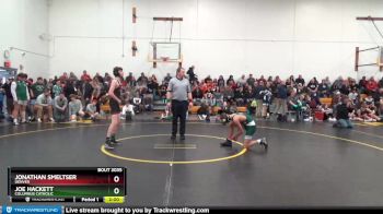 DIVISION 3 lbs Round 2 - Joe Hackett, Columbus Catholic vs Jonathan Smeltser, Denver