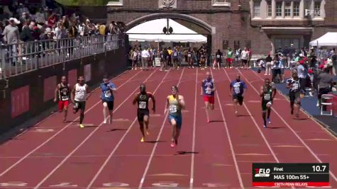 Watch The Men's Masters 60+ 100m Dash (Event 123) At 2026 Penn Relays