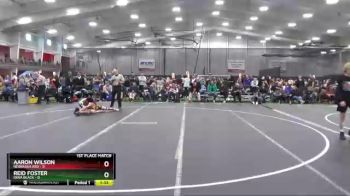 98 lbs Placement Matches (8 Team) - Reid Foster, Iowa Black vs Aaron Wilson, Nebraska Red