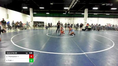 150 lbs Consi Of 64 #2 - Jordan Thompson, PA vs Josh Fish, UT