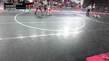 145 lbs Cons. Round 3 - Wyatt Brown, New Richmond vs Jalen Ingram, C4c Milwaukee
