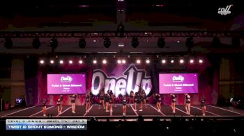Twist & Shout Edmond - Wisdom [2026 L3 Junior - Small - A Day 3] 2026 One Up Grand Nationals