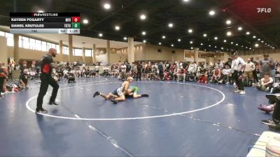 144 lbs Quarters & 3rd Wb (32 Team) - Daniel Krutules, The Colliseum Training Center vs Kayden Fogarty, Morris Fitness Dynasty