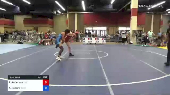 57 kg Round Of 16 - Presley Anderson, Titan Mercury Wrestling Club ...