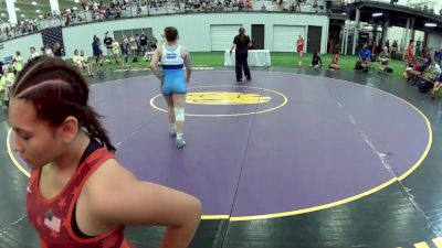 150 lbs Samantha Ortiz, California vs Camilla Hathaway, Pennsylvania Blue