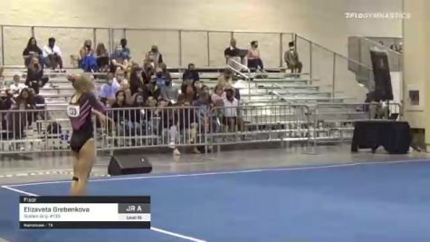Elizaveta Grebenkova - Floor, Golden Grip #133 - 2021 USA Gymnastics Development Program National Championships