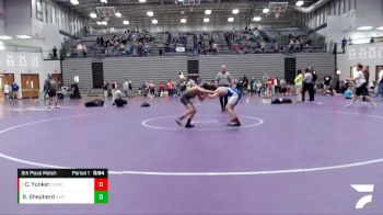 68-74 lbs 5th Place Match - Christian Yunker, Carmel USA Wrestling Club vs Boulder Shepherd, Greentown Wrestling Club