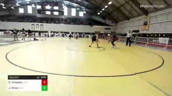 197 lbs Consolation - Eli Hinojosa, Chadron State vs Jayshon Hines, Northwest Kansas Tech