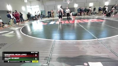 220 lbs Cons. Round 1 - Gauge Seubert, Cheney vs Emmanuel Mejia Lopez, Granger