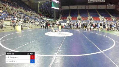 144 lbs Rnd Of 128 - Torrey Paplow, MN vs Joshua Lassiter, IL