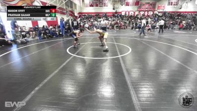 120 lbs Cons. Round 1 - Mason Stitt, Santa Teresa vs Pratham Gajjar, Milpitas