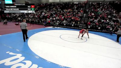 4A 130 lbs Quarterfinal - Ella Reynolds, Provo vs Noa Omessi, Park City