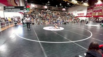 113 lbs Quarterfinal - Chi Simmons, Sheridan vs Treysen Henderson, Lyman