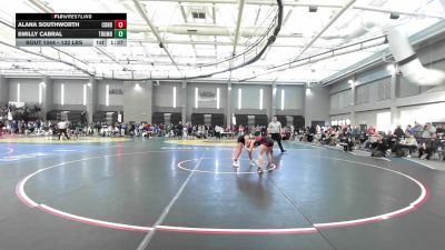 132 lbs Round Of 32 - Alana Southworth, Conard vs Emilly Cabral, Trumbull