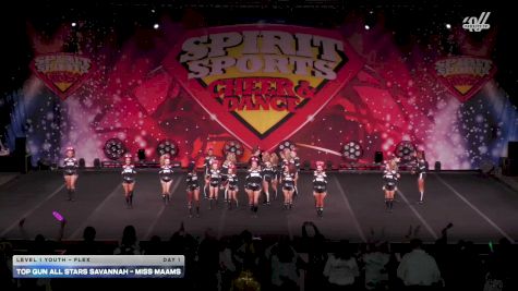 Top Gun All Stars Savannah - Miss Maams [2026 L1 Youth - Flex Day 1] 2026 Spirit Sports Myrtle Beach Nationals