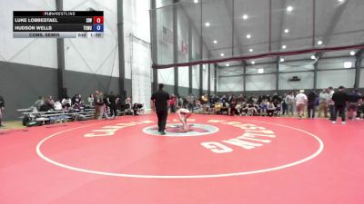 U12 FS - 92 lbs 1st Place Match - Paxton Beckett, NWWC vs Austyn Peck, White River Hornets Wrestling Club