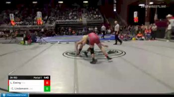 3A-160 lbs Quarterfinal - Collin Lindemann, Cody vs Lane Ewing, Douglas