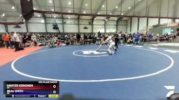 132 lbs 5th Place Match - Sawyer Keinonen, OR vs Beau Smith, OR