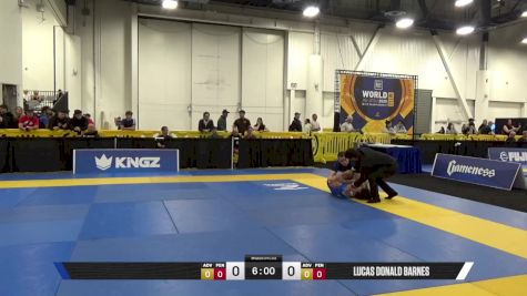 Lucas Donald Barnes vs Antonio Cars 2025 World IBJJF Jiu-Jitsu No-Gi Championship