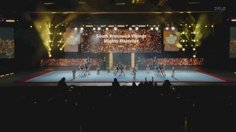 South Brunswick Vikings Mighty Majesties [2025 Show Cheer 1 - Mitey Mite - Large A] 2025 Pop Warner National Cheer & Dance Championship