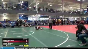 104 lbs Round 5 - Noah Jenkins, Hillard Heritage vs Preston Davis, Wadsworth