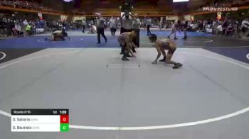 116 lbs Round Of 16 - Demetrios Saliaris, Darkhorse Wrestling Club vs Omar Bautista, Camel Kids