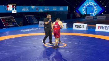 74 kg Finals 1-2 - Chermen Valiev, Albania vs Kota Takahashi, Japan