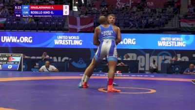 97 kg 1/4 Final - Abubakar Khaslakhanau, Individual Neutral Athletes vs Gabriel Alejandro Rosillo Kindelan, Cuba