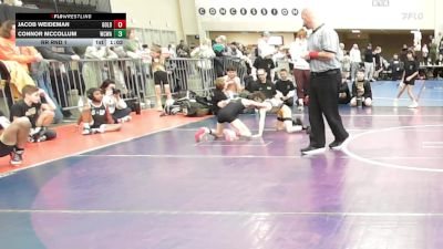 53 lbs Rr Rnd 1 - Jacob Weideman, All I See Is Gold Academy Stripes - ESC vs Connor McCollum, Wrecking Crew Wrestling Academy - ESC